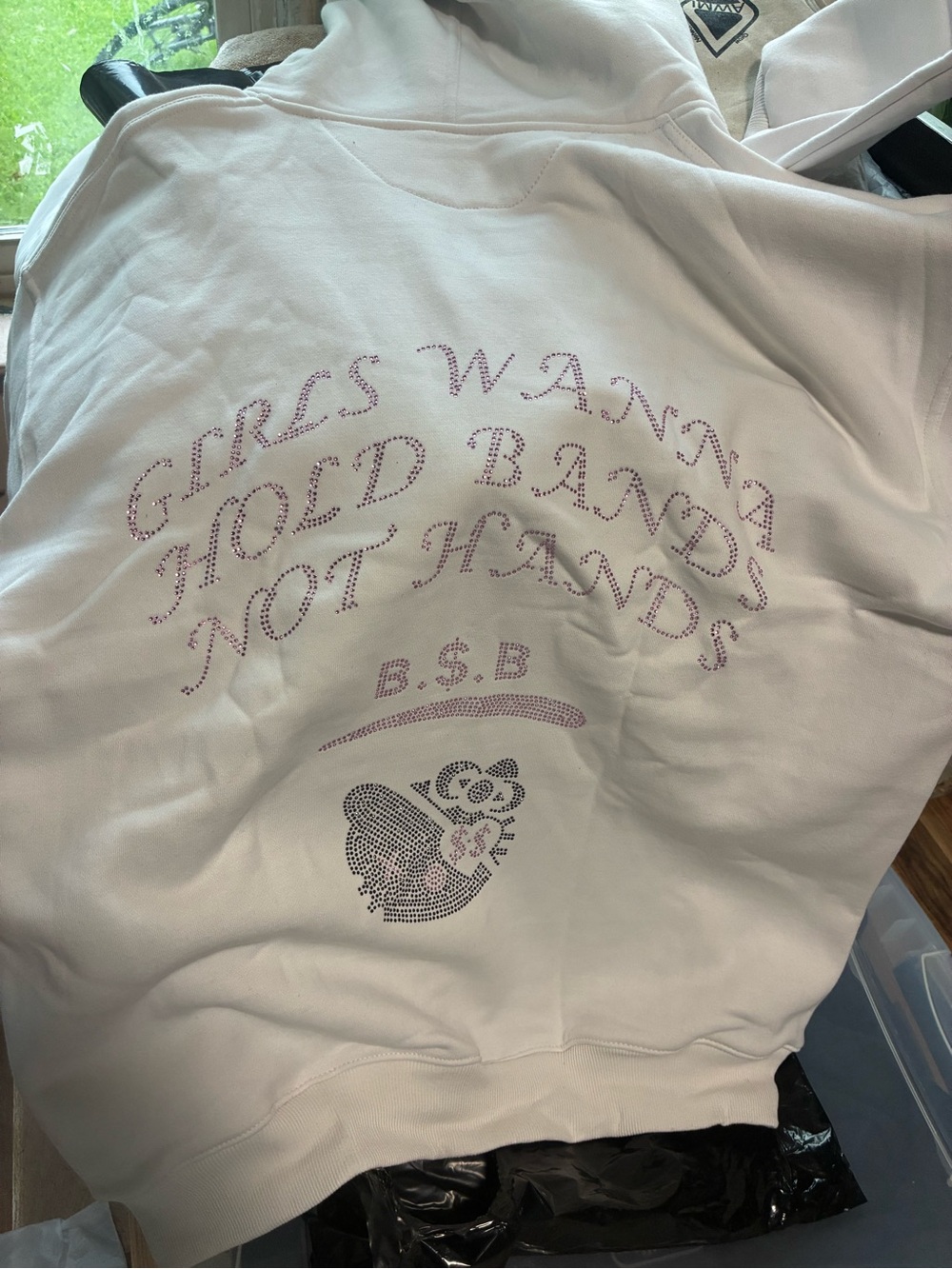 B$B girl streetwear hoodie